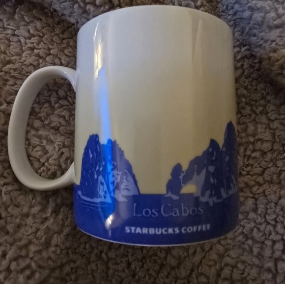 Starbucks Los Cabos Mug - Cream and Blue 2016 - Picture 2 of 5